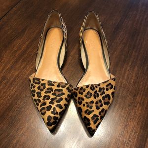 JCrew leopard flats